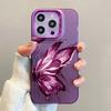 Art Oil Painting Vintage Butterfly Phone Case for IPhone 13 12 14 15 Pro Max 11 12 13 Mini 14Plus Retro Shockproof Cover Coque
