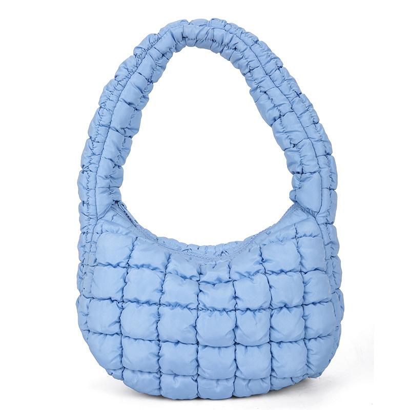 

Новая сумка Cloud Bag Folded Dumpling Bag Puff Down Bag Универсальная легкая ручная сумка через плечо для женщин под мышкой