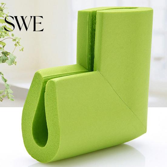 Desk Corner Protector Cover U-shape Safe NBR Rubber Edge Guard for Rectangular or Square End Table