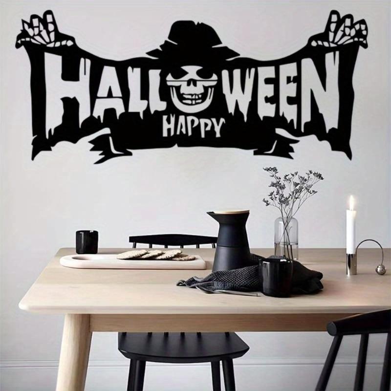 Halloween Metal Decoration Home Scary Spider Web