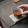 Handmade Retro Coarse Pottery Tea Cup Antique Kiln Transformed Ceramic Master Cup Household Kung Fu Tea Set Tea Cup Single Cup