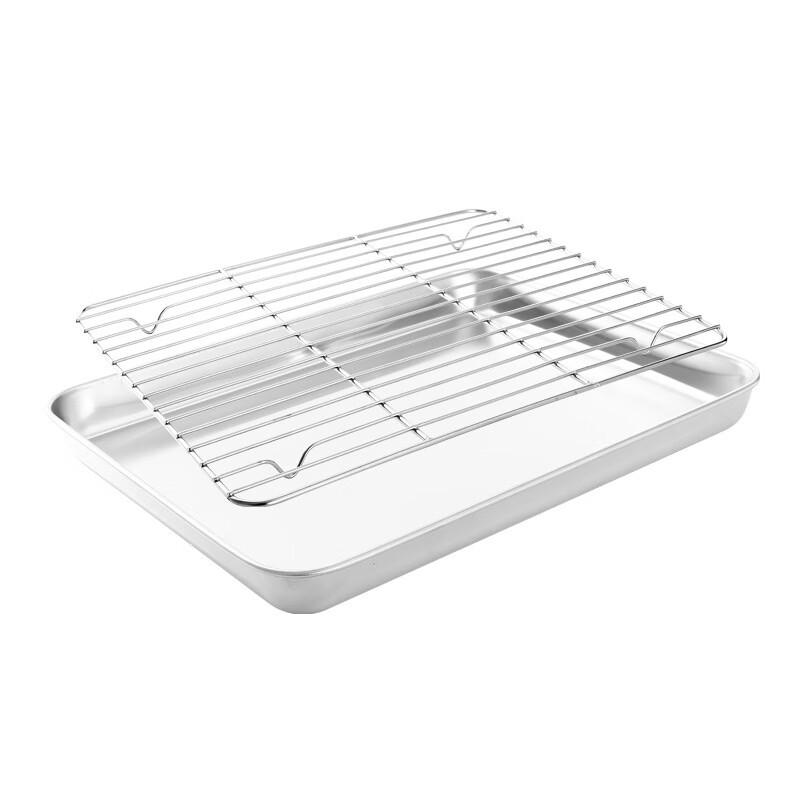 LISM 304 Stainless Steel Flat Steaming Tray Set