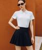 OBER GOLF Basic Rib Polo Top (White)