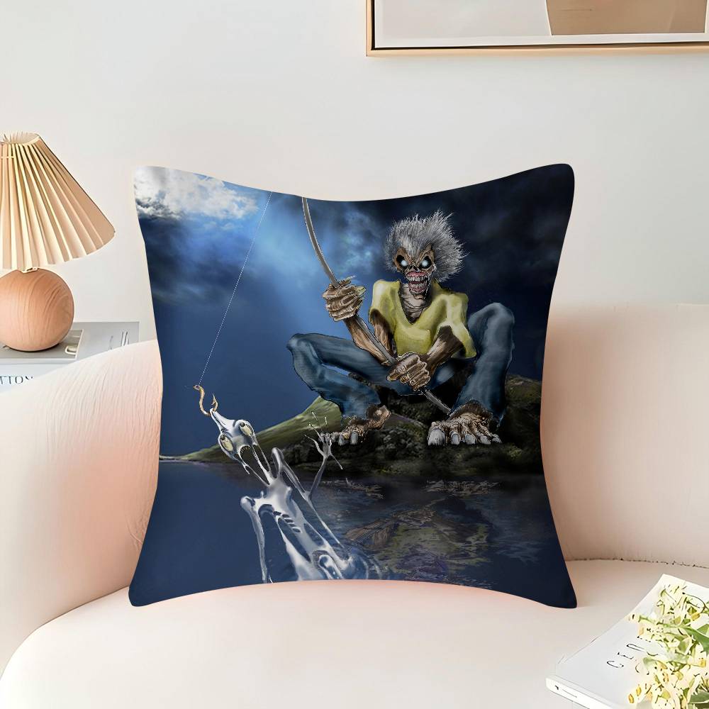 Band I-Iron C-Cool M-Maiden Pillow Cover Sofa Cushion Cover Home Room Decoration Children Gift