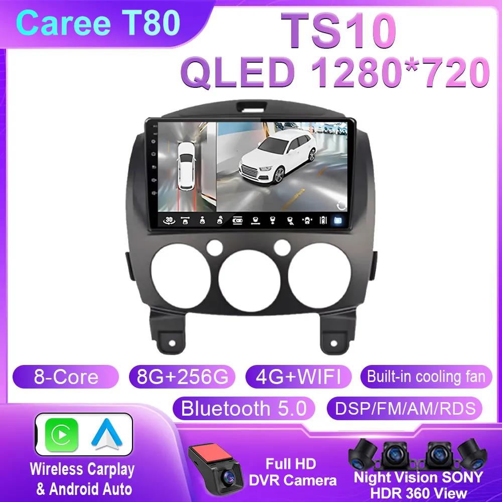 Android Carplay For MAZDA 2 Mazda2 2007 2008 2009 2010 2011 2012 2013 2014 Car Radio Multimedia Player Stereo Head Unit No 2DIN