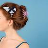 Angel Wing Hair Clip For Womens Girls Plush Hairpins Non Slip Barrettes Headwear