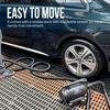 Asciugatore per Auto Spazzaneve XPOWER Asciugatore Professionale per Auto Blower con Base Mobile con ruote Asciugatura Rapida Strumenti per la Pulizia Asciugatore Rapido Portatile A-16