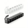 XL Weekly Pill Organizer, 7 Day Large Pill Box, Extra Large Daily Medication Organizer, Travel Pill Container, Pill Holder