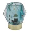 LED Cordless Table Lamp Glass Battery Operated Retro Desk Lamp with Timer for Entrance Bedroom Bathroom