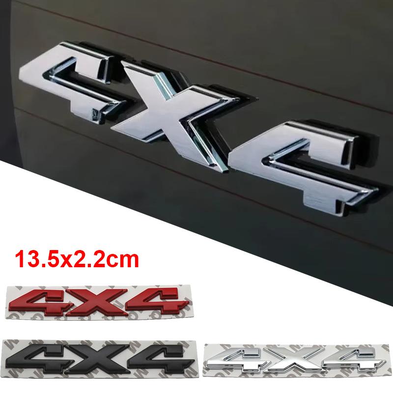 13.5cm Metal Car Fender Side Badge Rear Trunk Sticker for Jeep 4x4 Emblem CHEROKEE COMMANDER COMPASS LIBERTY PATRIOT WRANGLER