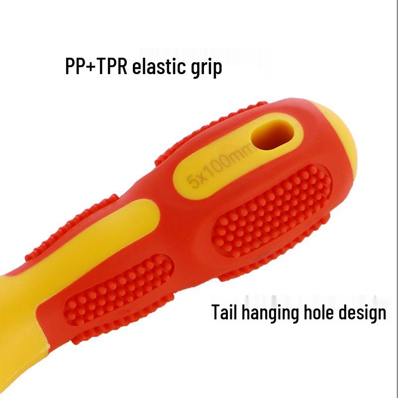 9-Piece Insulated Screwdriver Set - Electrician's Repair Tool with Slotted & Phillips Heads