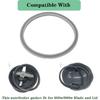 3-pack Sealing Gaskets Replacement Parts Fits for NutriBullet Blenders 600w/900w Extractor Blade