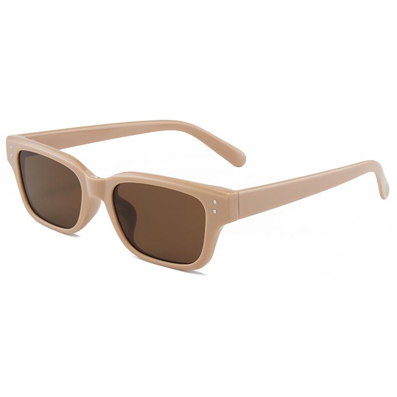 Retro Personalized Women'S Sunglasses Uv Protection Trend Square Glasses Fashion Versatile Sunglasses Men