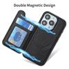 For Magsafe Magnetic Leather Phone Case for IPhone 17 Air 16E 16 15 Plus 14 13 12 Pro Max Wallet with Card Holder Cover