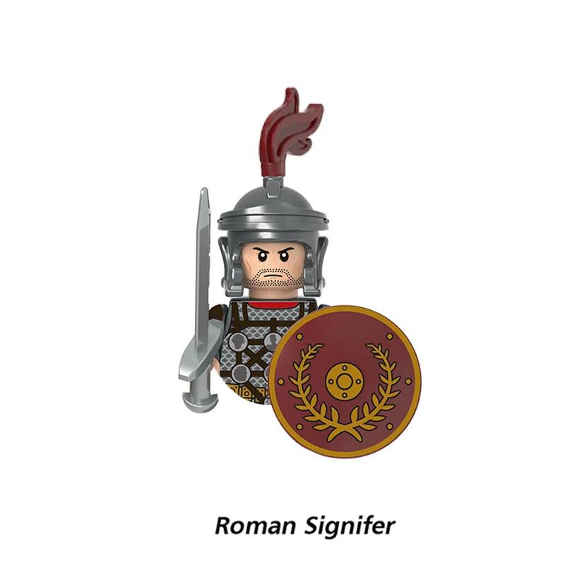 Mittelalterliche Römische Soldaten Gladiatus Bogenschütze Griechische Schwere Infanterie Templer Ritterr Mini Bausatz Bausteine Kinderspielzeug