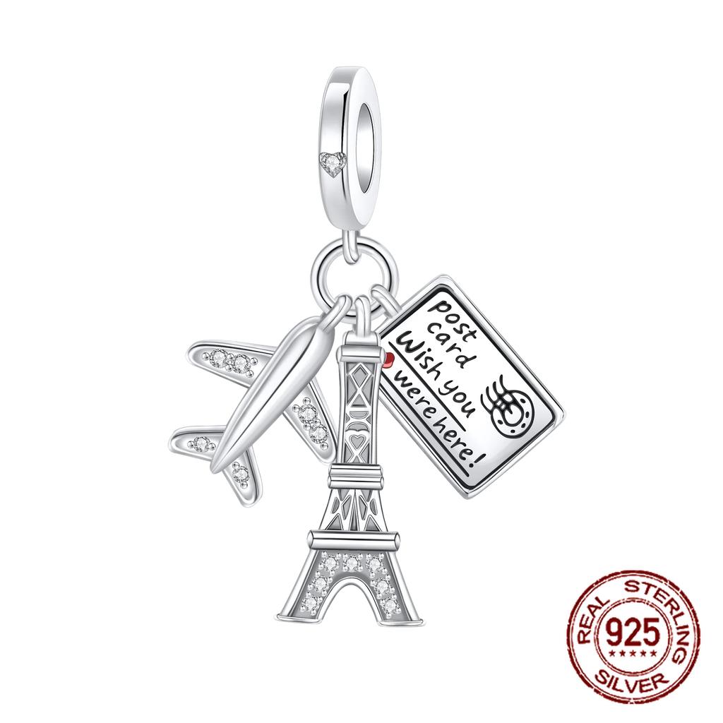 925 Silver Family Grandma Love You Mother Beads Pandent Charm Fit 4MM Hole Diameter Bracelet DIY Bead Ms Jewelry Gift