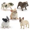 French Bulldog Simulation Model - Decorative Pet Dog Figurine Toy
