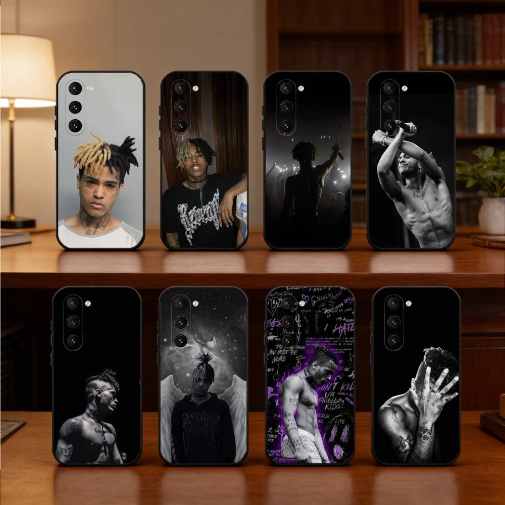 Rapper X-XXXTentacionS Phone Case For Samsung Galaxy A73,21,22,32,71,53,52,51,80,5G Soft Black Cover