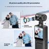 4K Sports Wearable Camera 180 Degree Travel Bike Driver Recorder Pocket Camera for Motorcycle Vlogging Sports
