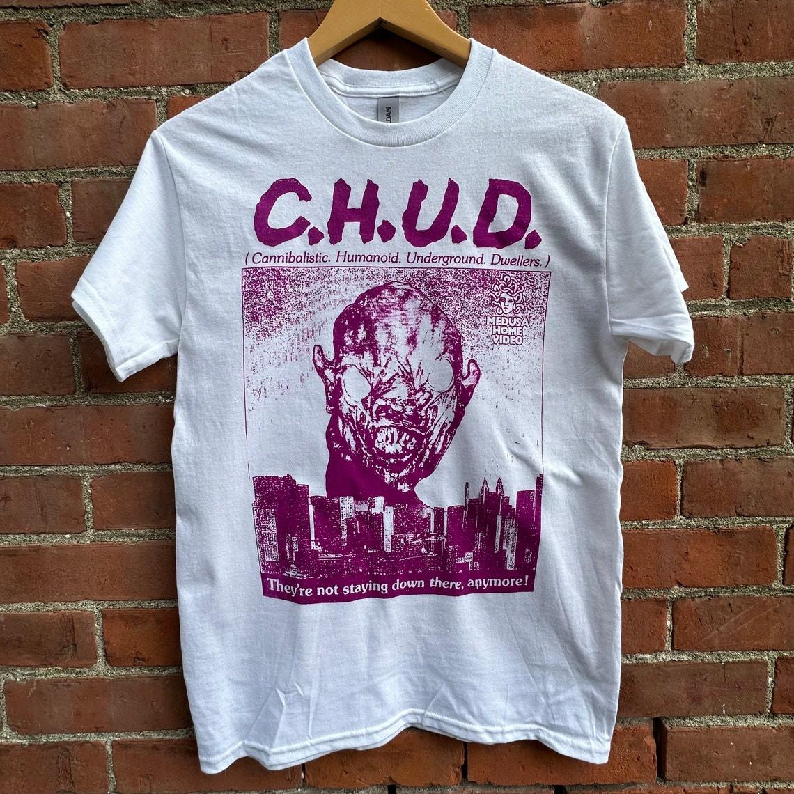 C.H.U.D.. Рубашка чуд, рубашка группы, панк-рубашка, хардкор-рубашка, краст Унисекс-рубашка M