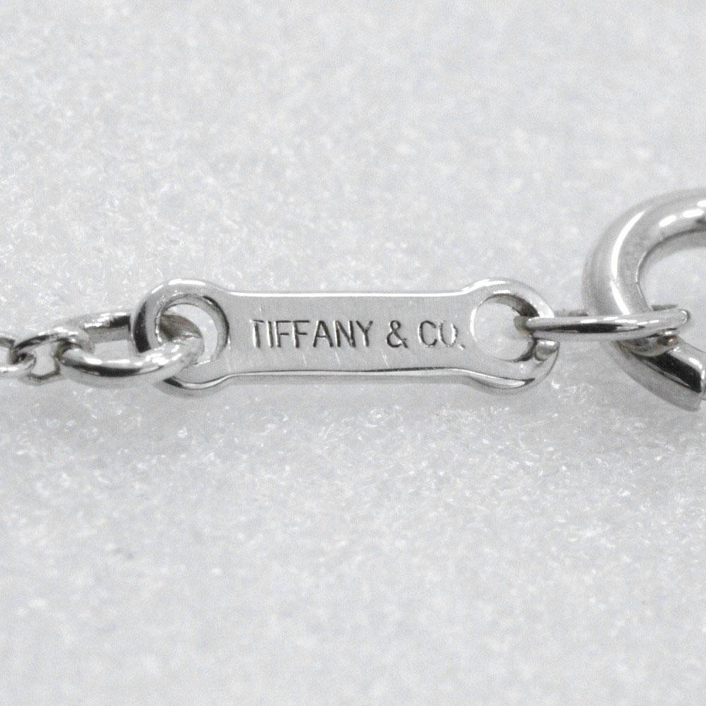 TIFFANY&Co. Teardrop Necklace Elsa Peretti Silver925 1.8g Women Used