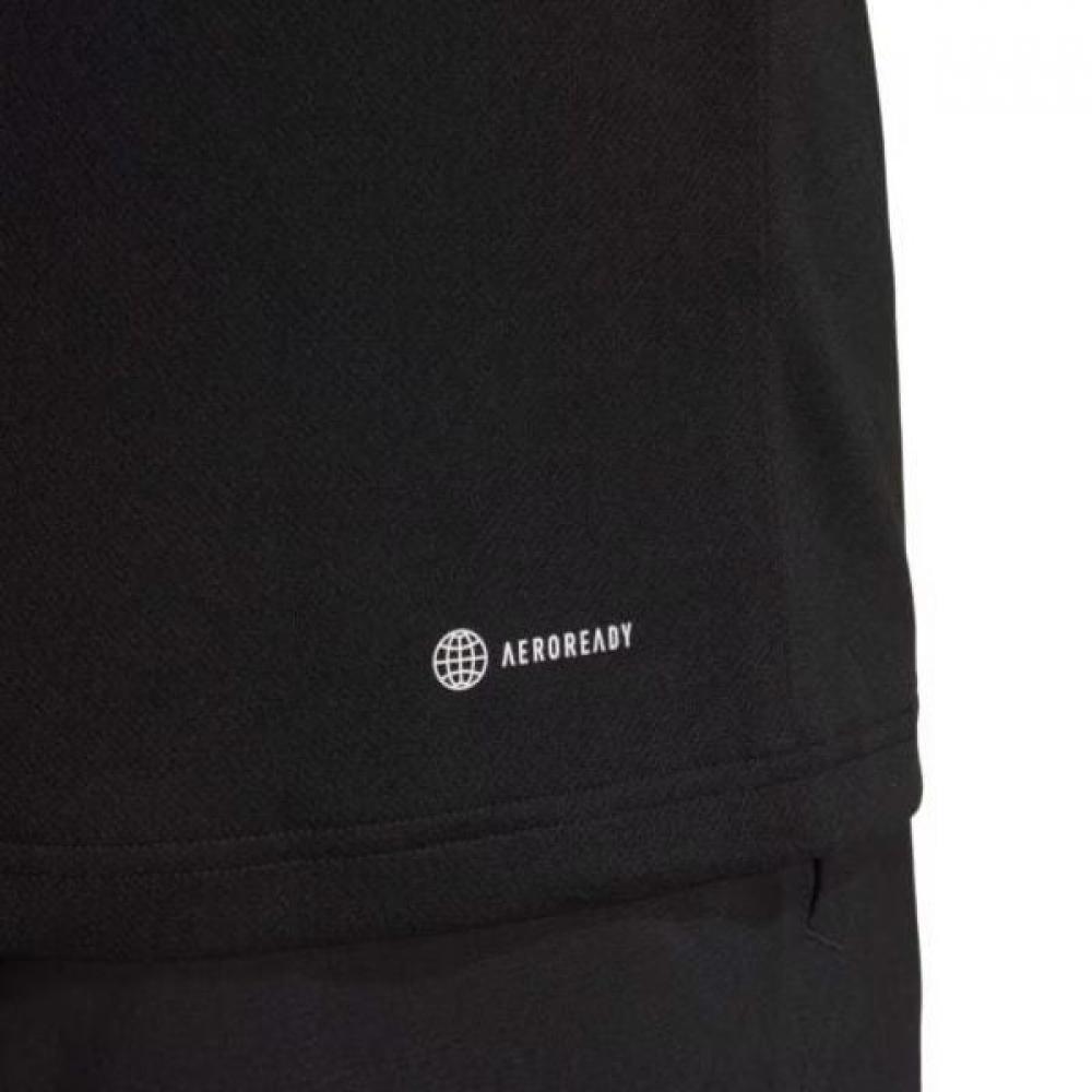 Adidas Unisex Tennis Fab Polo Shirt Functional Karati Regular Fit Black