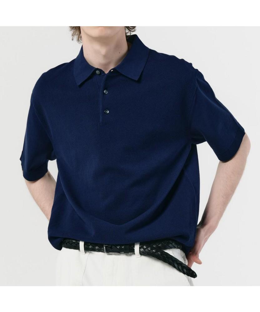 Notig Textured Thierry Knit Navy_Ols1Swts101N1