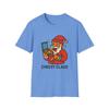 Unisex Softstyle T-Shirt Santa Cheese Pizza Beard Funny Chaotic Christmas