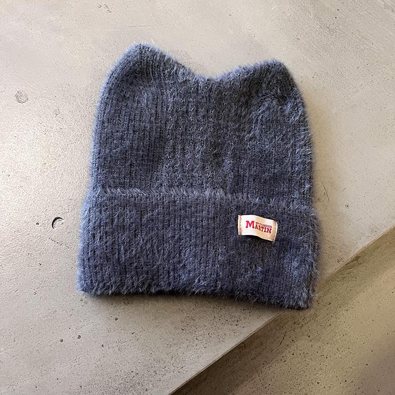 Candy Colored Sweet Cat Ear Shaped Women Warm Knitted Hat For Winter Outings