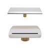 Pool Water Fountain Pool Waterfall Fount Stainless Steel Water Sprinklers Wall Mounted Waterfall Water Outlet Nozzle