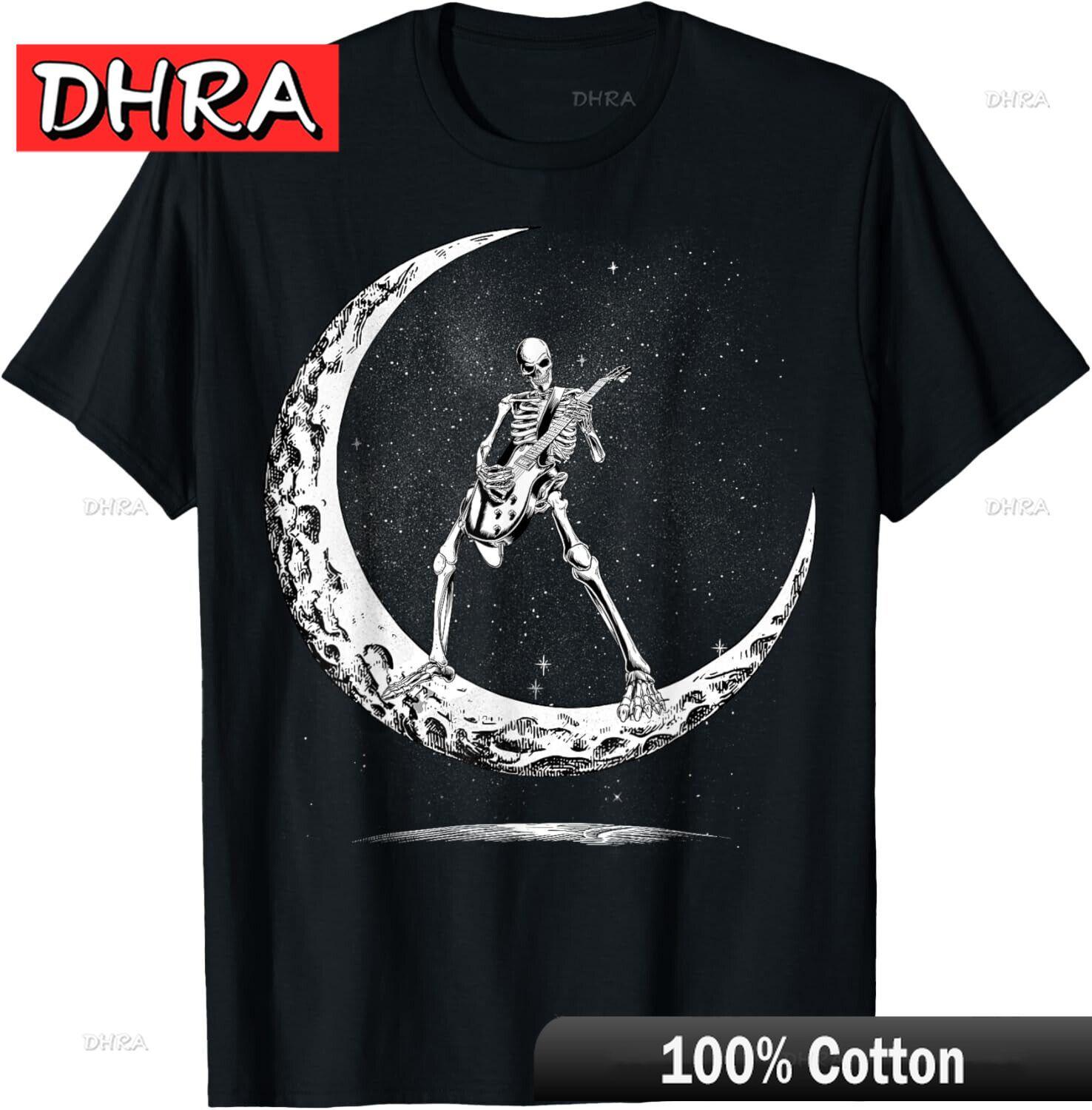 

Skeleton Playing Guitar Rock and Roll Band for Men Kids T-Shirt Retro Tshirts Fresh Unique Cool Tee Shirt Streetwear Graphic 4XL
