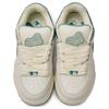 New MLB Los Angeles Dodgers Anti Slip Wear Resistant Low Top Skateboard Shoes Unisex Beige Green 3ASXCWN4N-07MTM