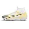 Football Shoes Men's and Women's High-top Broken Nails Student Adult Artificial Grass Ag Long Nails Non-slip Children's Sneakers Sports