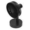 Desk Fan USB Charging 3 Speeds Strong Airflow 90 Degree Head Shaking 4 Timeing Modes Desktop Small F