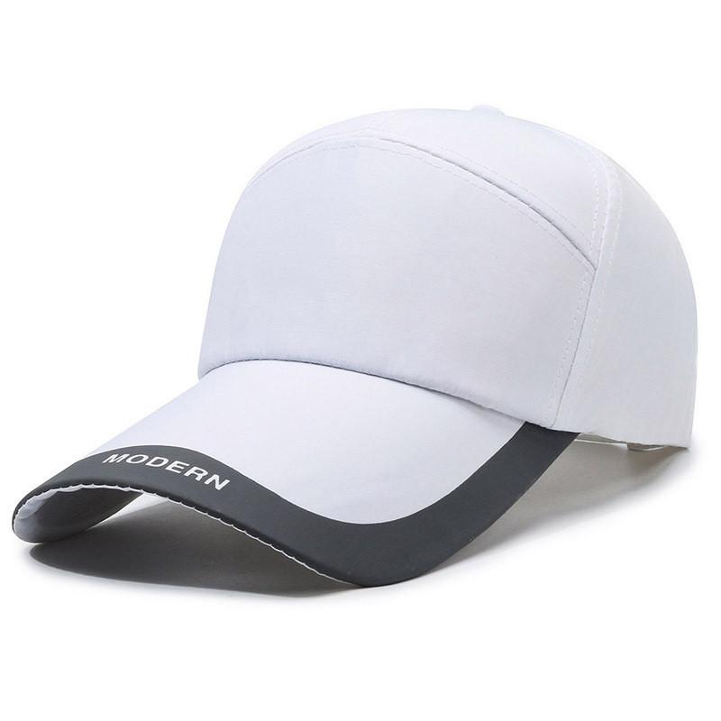 Solid Baseball Color Cap Sun Protection Peaked Cap Outdoors Gift Stylish Sunhat