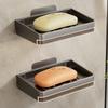 Storage Rack Wall Soap Dish for Bathroom Case Soap Box Dish Storage Plate Drain Soap Box Soap Holder Bathroom Accessories