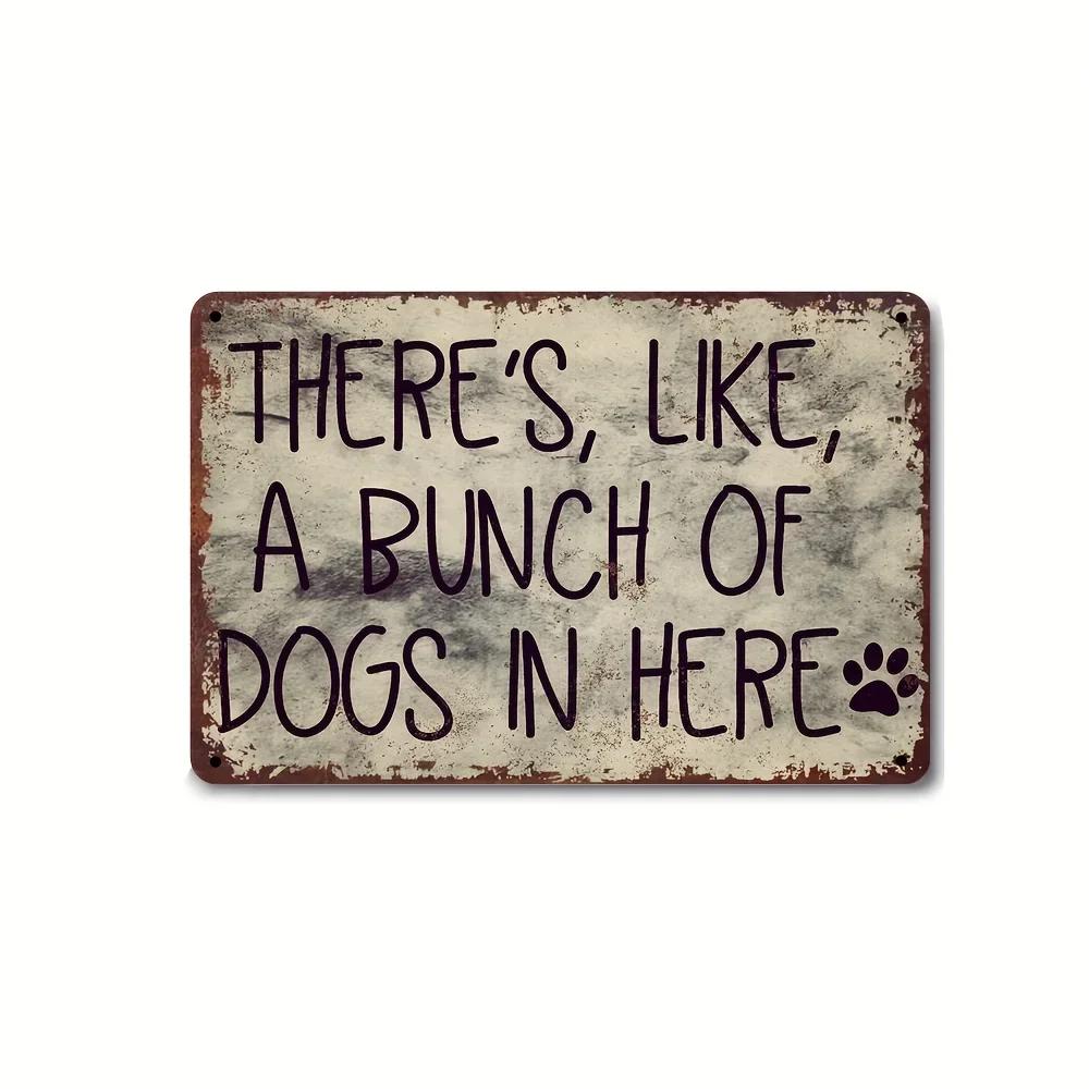 Exclusive Vintage 3D “Beware” Metal Sign - Premium Quality Metal with Eye - Catching 3D Design, Ideal Wall