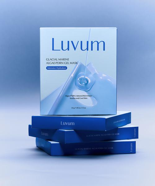 [LUVUM] Ulleungdo Marine PDRN Cooling & Yuja Gel Mask Set - 15 Sheets