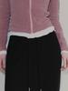 Teuwi Tall Knit Elastic Waist Long Skirt
