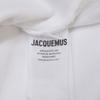 JACQUEMUS White LE TSHIRT GROSS GRAIN T-Shirt tops L whiteUsed