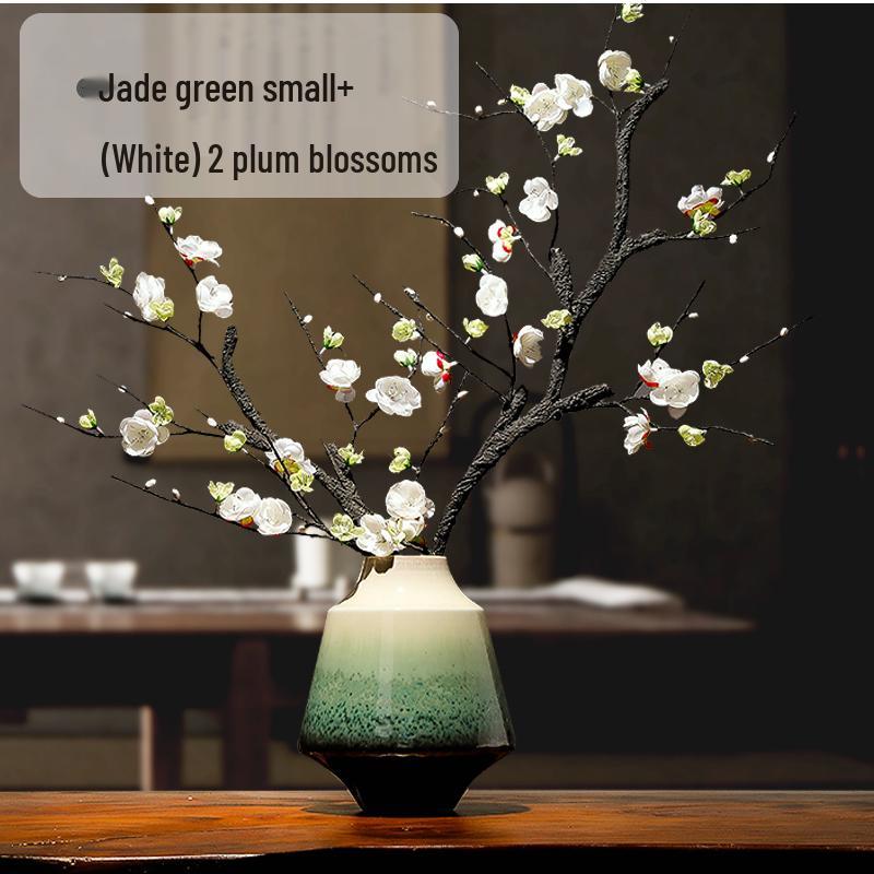 Zen-Inspired Dried Flower Vase for Dining Table and Living Room Display