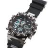 HPFS Herren Analog-Digital-Uhr, Wasserdicht, Monatsanzeige, Datumsanzeige, Wochentagsanzeige, Dreifachkalender, Wecker, Stoppuhr, Hintergrundbeleuchtung,
