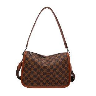 Fashion Autumn Underarm Bag Crossbody Bag Fashion One Shoulder Practical Premium Daily Travel коричневый