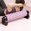 Massage Foam Roller Deep Back Stretching with Suction Cup Body Foam Roller with Holder for Home Studio Yoga Pilates Fitness