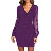 Frühling Sommer Neues Glitzer Bodycon Kleid, Europäischer Amerikanischer Stil Sexy Enganliegendes Partykleid