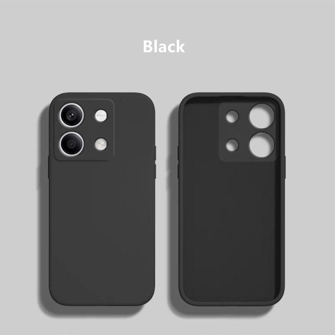 

Для Xiaomi Poco X6 5G Чехол Poco X6 Pro Чехол Funda Coque Жидкий Силиконовый Мягкий ТПУ Чехол для телефона Poco X6 For Poco X6 Pro чёрный