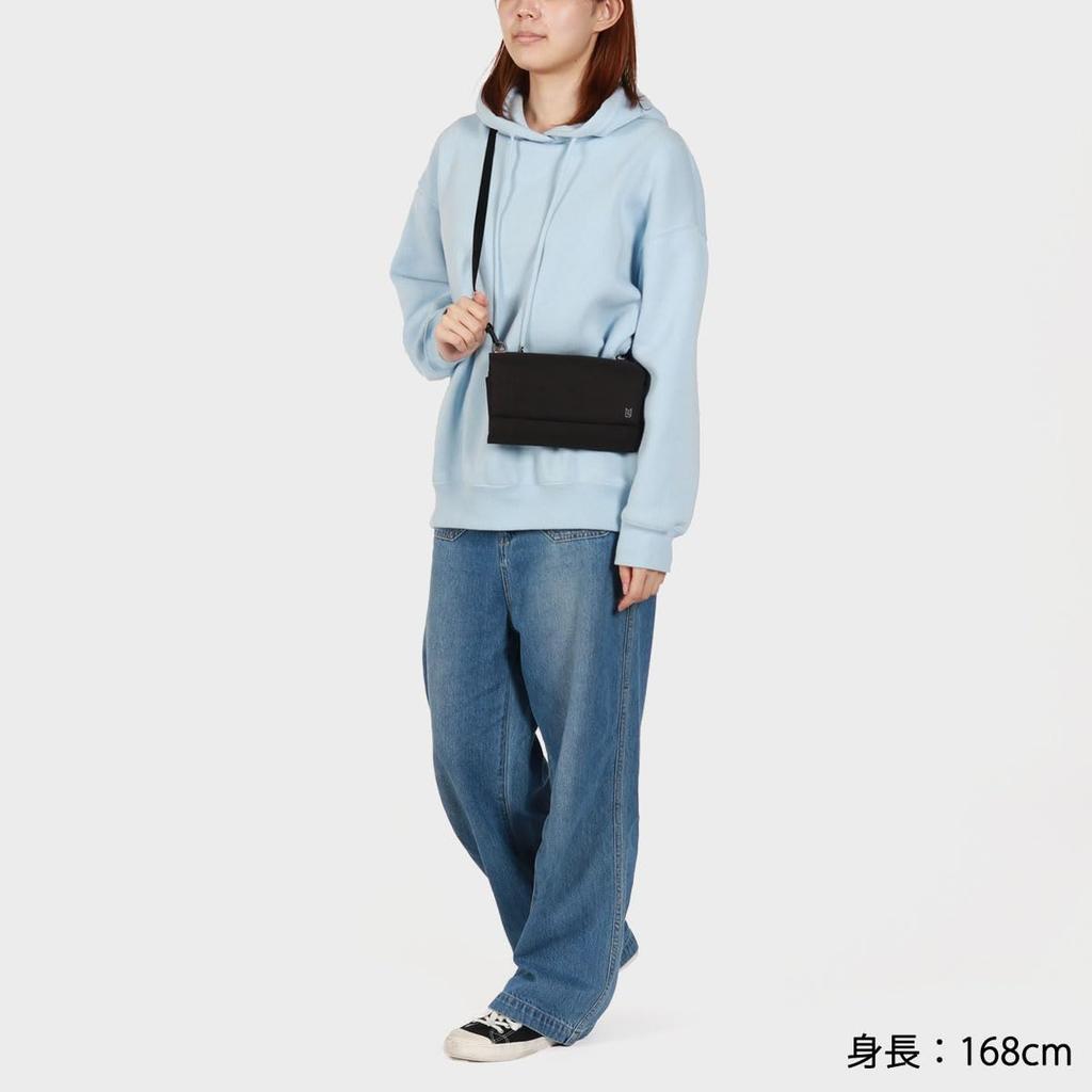 MILESTO Htte Multi-Schultertasche, Dunkelgrau, MLS939-DGY