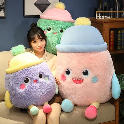 Creative Soft Little Monster Throw Pillow Plush Toy Doll Home Pillow Cushion Girl Rag Doll Birthday Gift