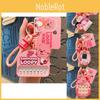 Adorable Cartoon Ruby Keychain For Couples Silicone Material Gift Accessories