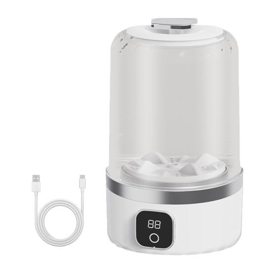 Automatic Wireless Mini Washer Laundry Machine Large Capacity User-Friendly Rechargeable